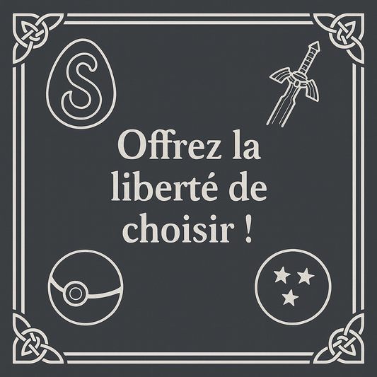 Carte cadeau – Montant au choix