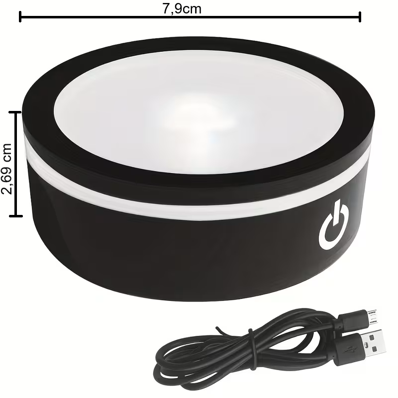 Socle Led sans fil (avec piles)