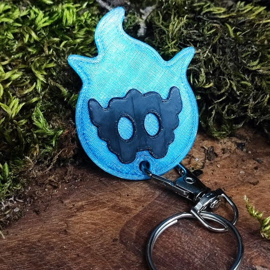 Porte Clef Flamme Archimonstre - Édition Transparente