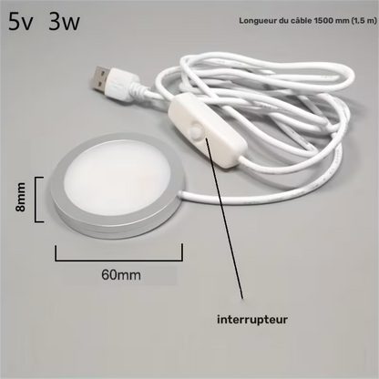 Socle led USB 5V